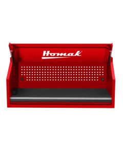 HOMRD02054010 image(1) - Homak Manufacturing 54" RSPro Hutch, Red