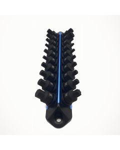 Astro Pneumatic 20 Piece 3/8 Inch Drive with Outside Hex Nano Impact Torx, Metric Hex & Triple Square Bit Socket Set