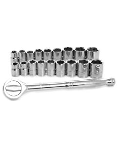 Wilmar Corp. / Performance Tool 19 Piece 3/8" Drive Socket Set