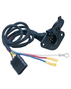 HPK47155 image(0) - Hopkins Manufacturing 6-WIRE ROUND TRAILER PLASTIC