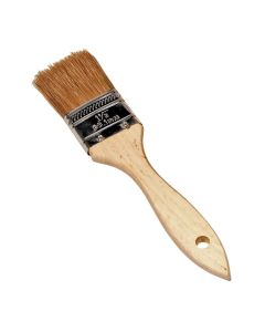 K Tool International Utility Brush 1-1/4 Inch Natural Bristles Wood Handle