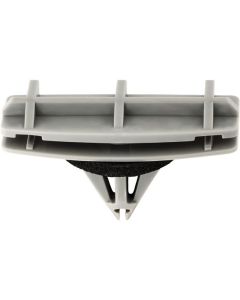 AUVECO 20887 Fender Flare Molding Clip, (14 x 38 mm Top x 16 x 38 mm Bottom) Head x 15 mm L Stem, Nylon, Gray