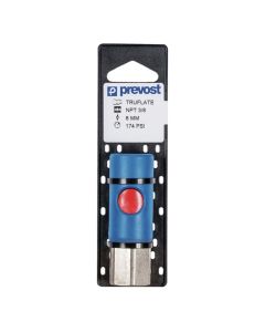 PRVURC061202CP image(0) - Prevost URC 061202CP Automotive Interchange Regular Quick Coupler on Plate, 3/8 in, Tapered FNPT, Stainless Steel