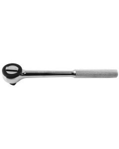 KTI22091 image(1) - K Tool International 3/8 in. Drive Push Button Chrome Ratchet