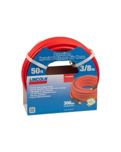 LIN72N3850 image(0) - Lincoln Lubrication  72N3850 50 foot 3/8 in premium nitrile rubber air/water hose?