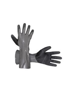 S.A.S./Survivair Chem Defender PVC Chemical Resistant Gloves S/M