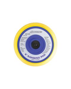AES6526 image(0) - AES Industries 6526 Pro-Series Tapered Sanding Pad, 6 in Dia, 5/16-24 Arbor, Vinyl Face