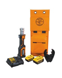 Klein Tools Battery-Operated Crimper, O+ Die Head, 4 Ah
