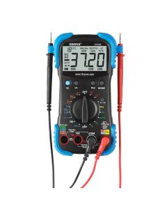 EPI3340 image(1) - Equus Products 3340 Professional Automotive Digital Multimeter, Black