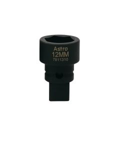 AST7811010 image(0) - Astro Pneumatic 1/4 Drive 9/16 Low Profile Nano Impact Socket