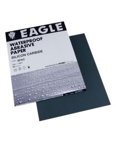 EAG1020220 image(0) - Eagle Abrasives, Inc. KOVAX 102-0220 Sanding Sheet, 9 in W x 11 in L, 220 Grit, P220-A Grade, Silicon Carbide