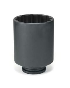 GRE6352D image(0) - Grey Pneumatic 1-1/2" Drive x 4-3/4" Deep - 12 Point Socket