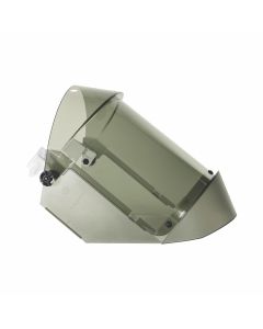 OBR21AGR30AFA1500 image(1) - OBERON Face Shield - Arc Flash - 30 Cal TCG - With Hard Hat Adapters - fits 3M/Aearo and Bullard Hard Caps - Lens Color: Clear Grey Anti-Fog