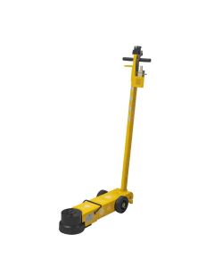 ESC10771 image(1) - ESCO Yellow Jackit 50 Ton 3 stage Long Style Air Hydraulic Lifting Service Jack