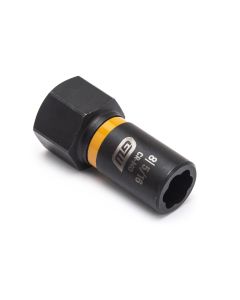 KDT84755 image(0) - GearWrench 1/4 Inch Drive Bolt Biter Impact Extraction Socket 8mm [5/16 Inch]