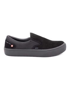 FSIAW7060-6D image(1) - AIRWALK VENICE SD10 - Womens Suede Slip On - CT|SD|SF|SR - Black / Black - Size: 6 - D - (Regular)