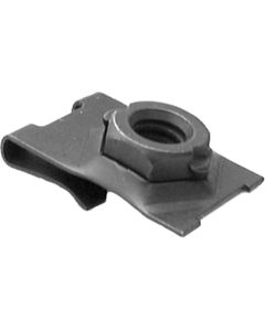 AUVECO AP5586 J-Type Cage Nut, 1/4 in - 20 TPI Screw x 1/2 in Center of Hole to Edge, Phosphate