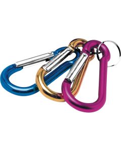 WLMW3203 image(0) - Wilmar Corp. / Performance Tool Multi-Color Carabiner Key Chain