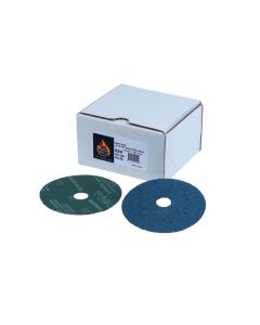 High Teck Products 524 Grinding Disc, 5 in Dia, 24 Grit, Zirconia