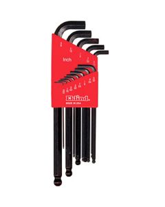 EKL13113 image(0) - Eklind Tool Company BALL-HEX-L KEY SET - STUBBY13PC. SET .050"-3/8"