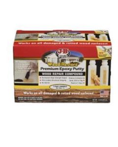 JBW40007 image(0) - J B Weld J-B Weld 40007 Wood Restore Premium Epoxy Putty - 64 oz.