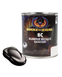 HOKC2C-BC03-Q01 image(0) - House Of Kolor SHIMRIN C2C-BC03-Q01 C2C Glamour Metallics Series Universal Basecoat, 1 qt Can, Galaxy Gray