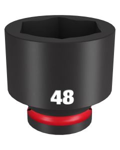 Milwaukee Tool SHOCKWAVE Impact Duty  3/4"Drive 48MM Standard 6 Point Socket
