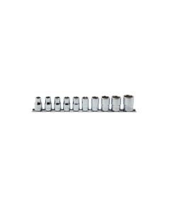 Ko-ken USA RS4400M/10 10 Piece 1/2 Sq. Dr. 6 point, Metric, Chrome Socket Set