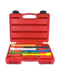 KTI33350 image(1) - K Tool International 7PC Torque Extension Set 1/2" Dr