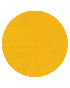 MMM09255 image(0) - 3M  Hookit Gold Abrasive Disc 09255, 220, 6-inch (150mm), No Hole