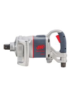 IRT2850MAX image(1) - Ingersoll Rand 1 Inch Air Impact Wrench, 2100 ft-lb Torque, Friction Ring-Thru-hole Retainer, D-handle Inside Trigger