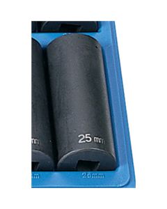 GRE2025MD image(1) - Grey Pneumatic 1/2" Drive x 25mm Deep Socket