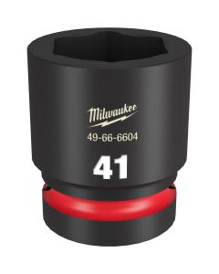 Milwaukee Tool SHOCKWAVE Impact Duty  1"Drive 41MM Standard 6 Point Socket