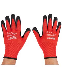 MLW48-73-8630 image(1) - Milwaukee Tool Cut Level 3 Coated Nitrile Dipped Gloves - S