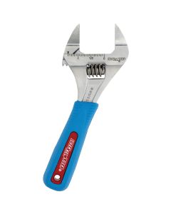 Channellock 6SWCB 6 Inch CODE BLUE WideAzz Slim Jaw Adjustable Wrench