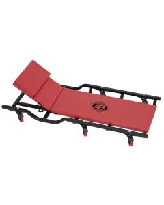American Forge & Foundry AFF - Mechanic's Creeper w/ Shoulder Drops & Adjustable Angle Headrest - 40" - 6 Wheel - 400 Lbs. Capacity