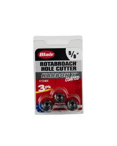 BLR11124KX image(0) - Blair 5/8" Karbon X Rotabroach Cutters - 3PK (11124KX)