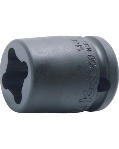 KKN14400-10WN image(0) - Ko-ken USA 14400-10WN 1/2 Sq. Dr. Socket 10mm 4 point Length 38mm