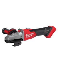 MLW2887-20 image(2) - Milwaukee Tool M18 FUEL 5" Flathead Braking Grinder, Slide Switch Lock-On