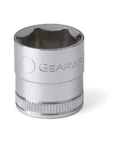KDT80386 image(1) - GearWrench 3/8 Inch Drive 6 Point Standard Metric Socket 18mm