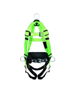SRWV8255221 image(0) - PeakWorks PeakWorks - Contractor Harness with Positioning Belt - 3D - Class AP - Size S