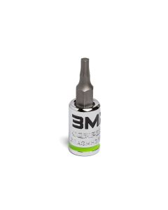 Grip Edge Tools 3mm 1/4" Dr Short RPT Hex Bit Socket