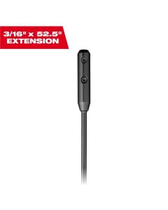 Milwaukee Tool 3/16 Inch x 52.5 Inch Flexible Cable Bit Extension