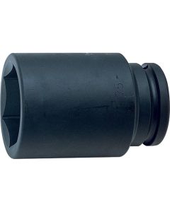 KKN17300M-65 image(0) - Ko-ken USA 17300M-65 1.1/2 Sq. Dr. Socket 65mm 6 point Length 145mm