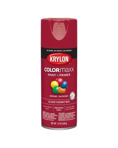 DUP5511 image(0) - Krylon Gloss Cherry Red; 12 oz. Aerosol