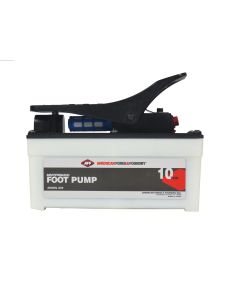 INT806 image(1) - American Forge & Foundry Foot Operated Pump - Air/Hydraulic -Max Working Pressure: 10,000 PSI - Usable Oil Capacity: 29.97 cu in - Output Port Thread (Oil): 1/4" - 18NPTF - Input Port Thread (Air): 1/4" - 18NPT