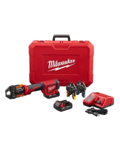 MLW2674-22P image(1) - Milwaukee Tool M18 Short Throw Press Tool Kit w/ Viega PureFlow Jaws