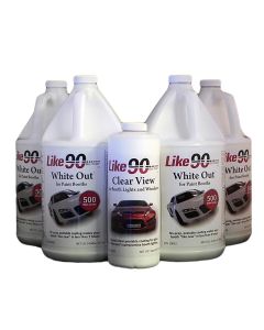 LKE10031 image(0) - Like 90 White Out 10031 Peelable Booth Coating Kit
