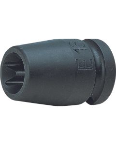 KKN14425-E24 image(0) - Ko-ken USA 14425-E24 1/2 Sq. Dr. Impact TORX E24 Socket - Length 40mm