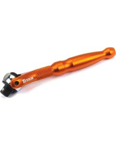 TIT11315 image(0) - TITAN 1/4 Inch Drive Swivel Head Micro Bit Driver - Display Box of 12 Units